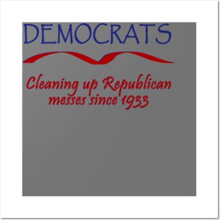 Funny Democrats Political Tee Posters and Art